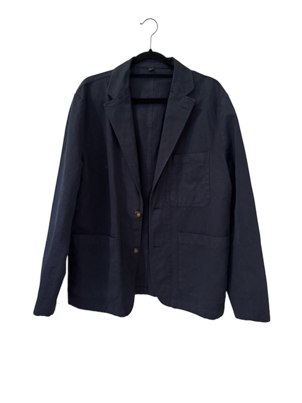 Men's J.Crew Navy Cotton Blazer Jacket